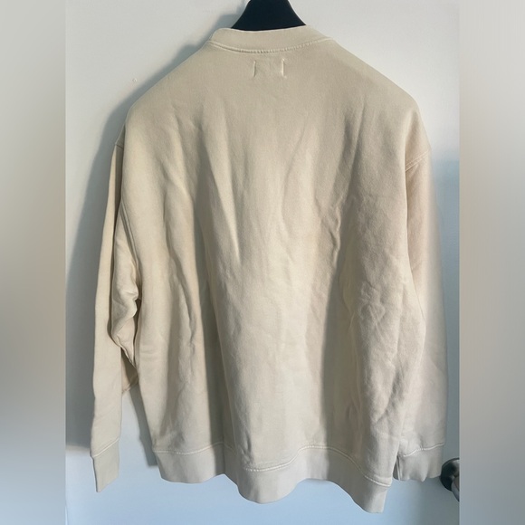 New M/L MATE the Label 100% Organic Fleece Oversized Sweatshirt pullover - Picture 5 of 13